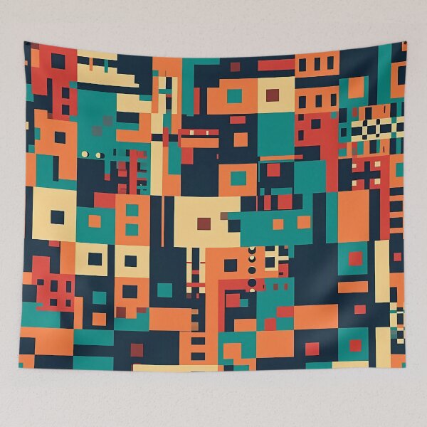 Item preview, Multihued creative style - Abstract Mindset Seamless Pattern designed and sold by nelloryn.