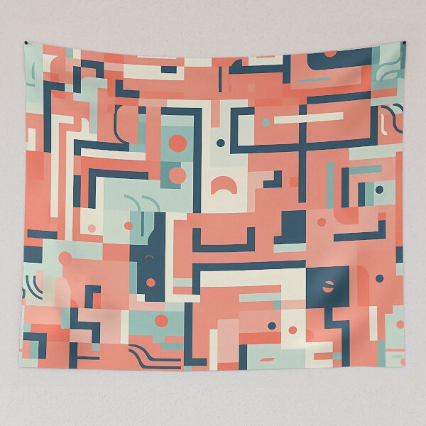 Item preview, Fascinating Human Mind - Abstract Mindset Seamless Pattern designed and sold by nelloryn.