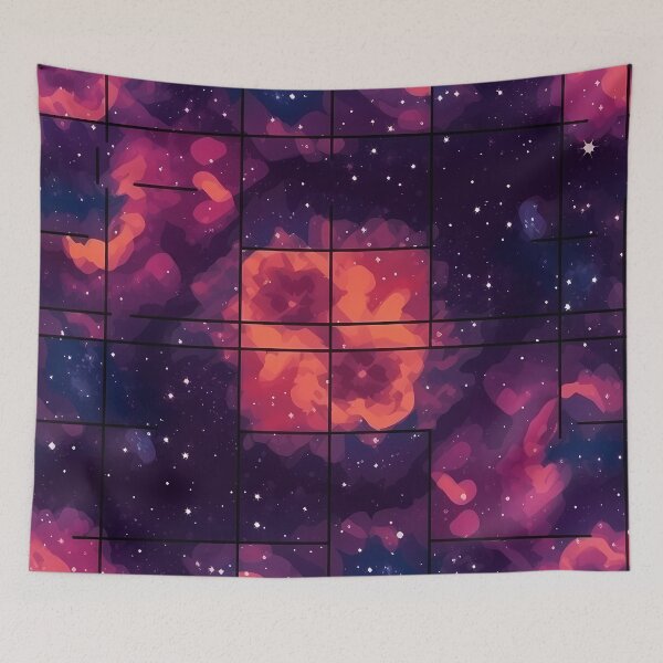 Item preview, Boundless Expanse - Infinite Space Seamless Pattern designed and sold by nelloryn.