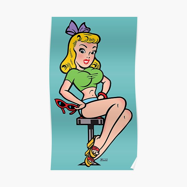 Summertime Cutie Pie Poster