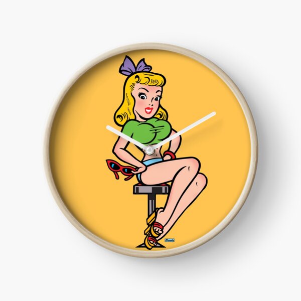 Summertime Cutie Pie Clock