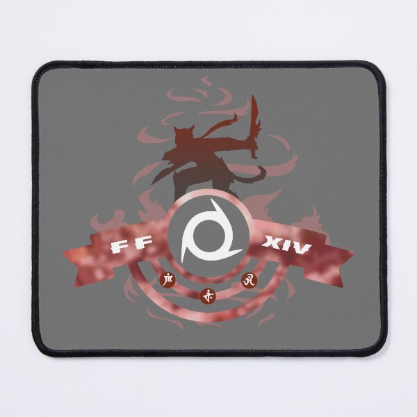 Item preview, FFXIV Ninja - Ten Chi Jin (Dark Red & White) designed and sold by Hyulia.