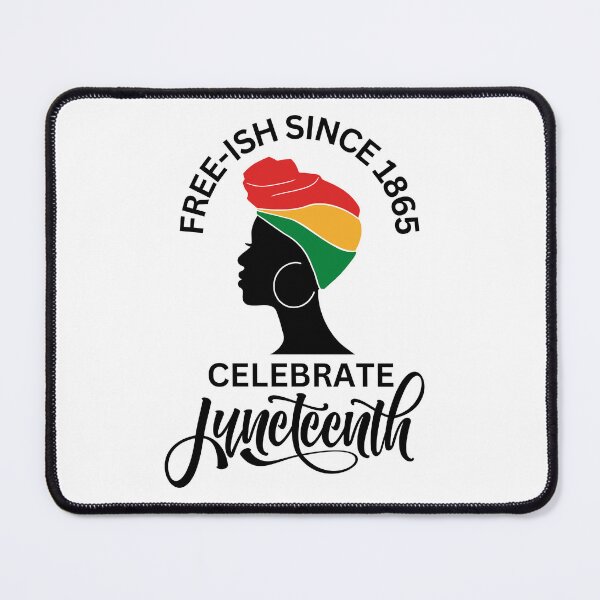 Item preview, Celebrate Juneteenth Free-ish Since 1865 Black Female Headwrap designed and sold by ModkMerch.