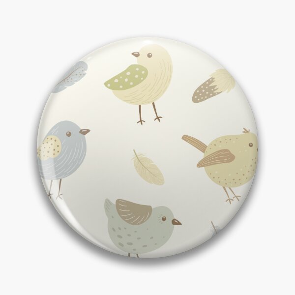 Item preview, Little Birds and Feather Pattern designed and sold by God Good Grace ..