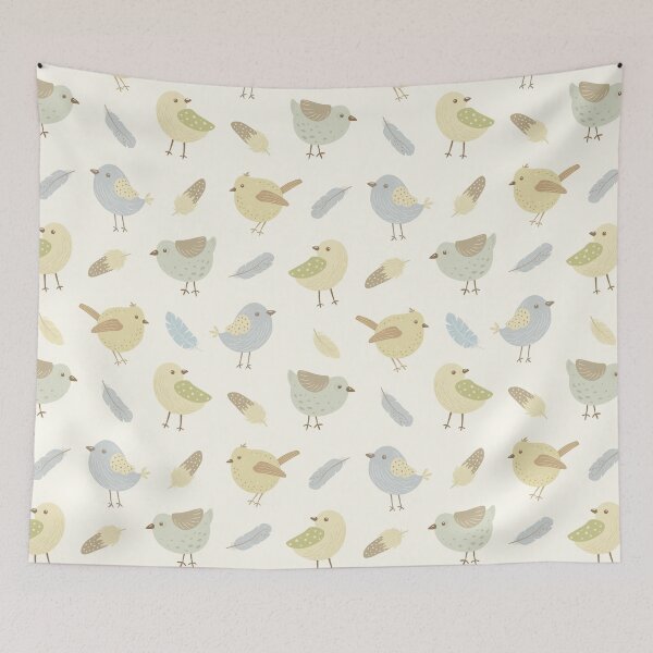 Item preview, Little Birds and Feather Pattern designed and sold by God Good Grace ..