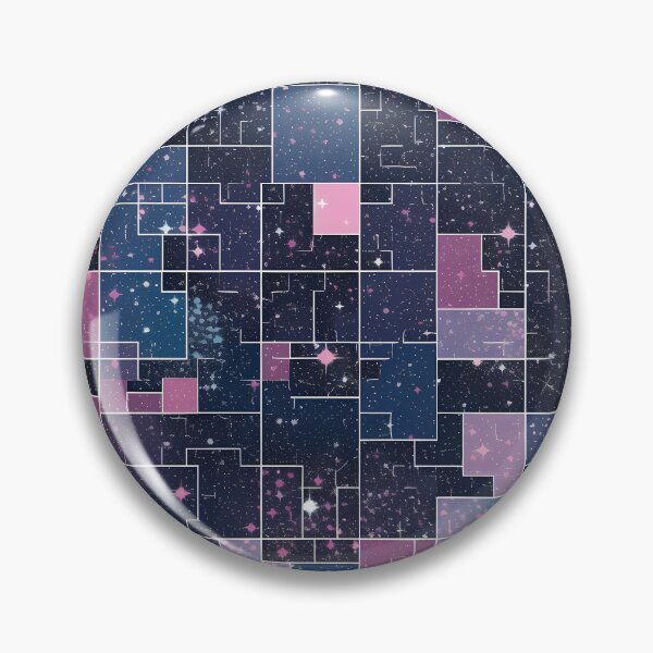 Item preview, Gridlock Cosmos - Infinite Space Seamless Pattern designed and sold by nelloryn.