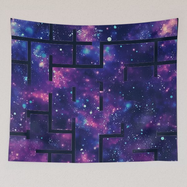 Item preview, Fathomless Space - Infinite Space Seamless Pattern designed and sold by nelloryn.