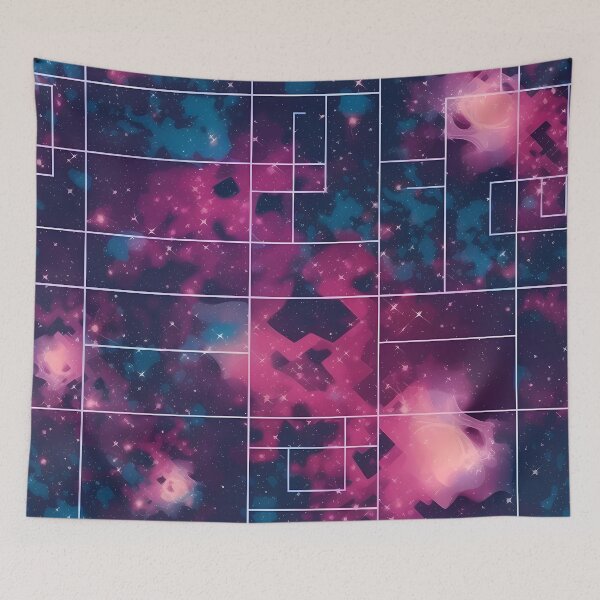 Item preview, Infinite Expanse - Infinite Space Seamless Pattern designed and sold by nelloryn.