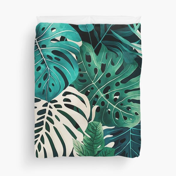 Vista previa del artículo con la obra «Monstera Floral Hojas Grandes», diseñado y vendido por Diardo.