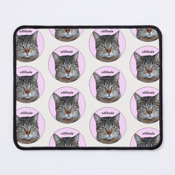 Item preview, Cat with Attitude designed and sold by CannoliCritters.