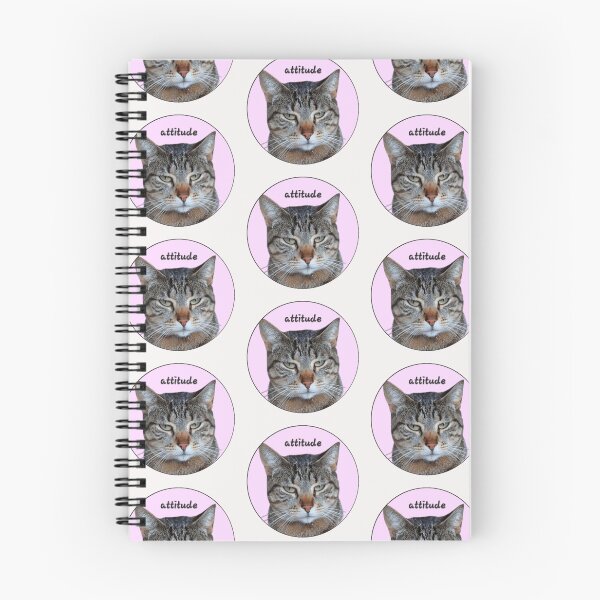 Item preview, Cat with Attitude designed and sold by CannoliCritters.