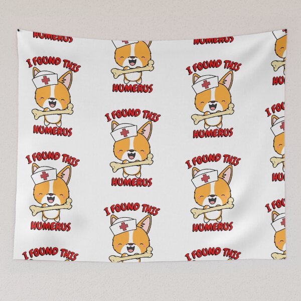 Item preview, Funny Corgi is a nurse with a joke designed and sold by Pet Station.