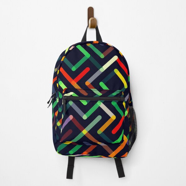Item preview, Randon Lines Pattern Colorful designed and sold by AzlanStudio.