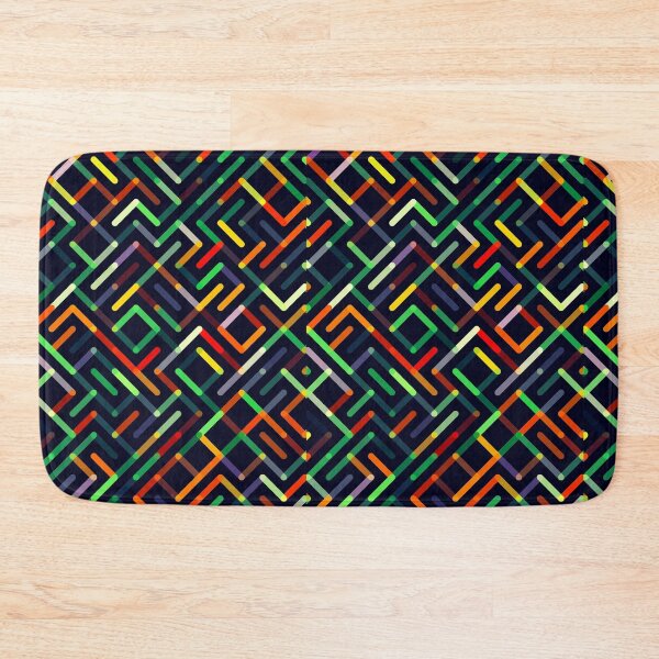 Item preview, Randon Lines Pattern Colorful designed and sold by AzlanStudio.