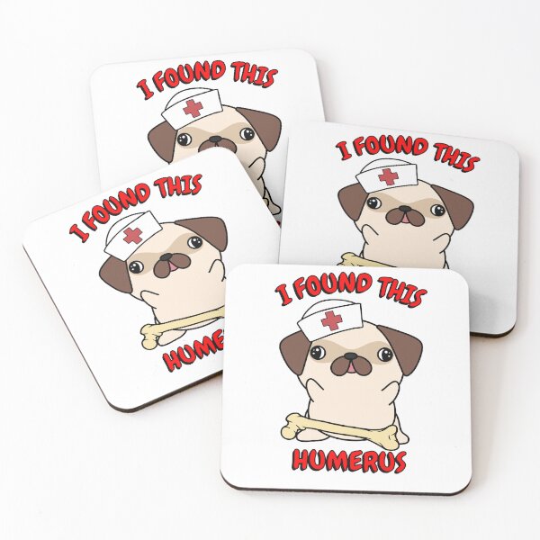 Item preview, Funny Pug is a nurse with a joke designed and sold by Pet Station.