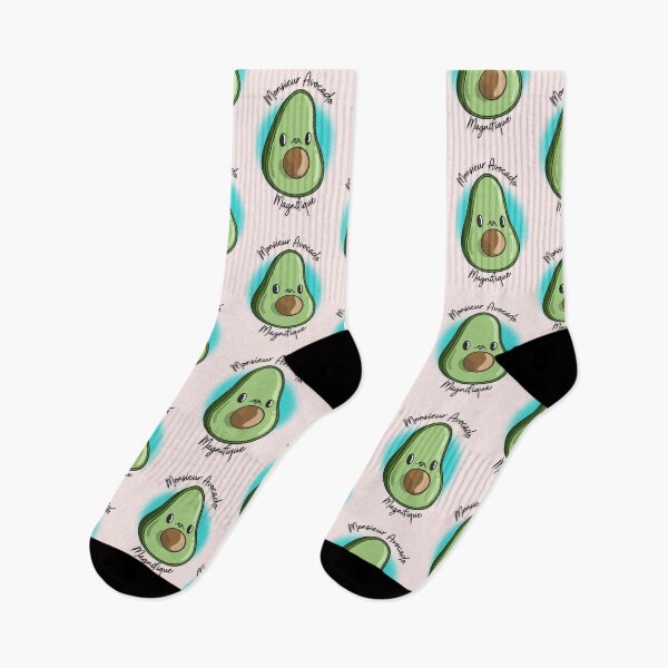 Item preview, Monsieur Avocado Magnifique designed and sold by BlueandClaire.