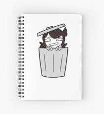 Trash Spiral Notebook