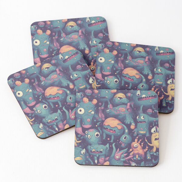 Item preview, Adorable Mutant Monsters designed and sold by Lynae Zebest.