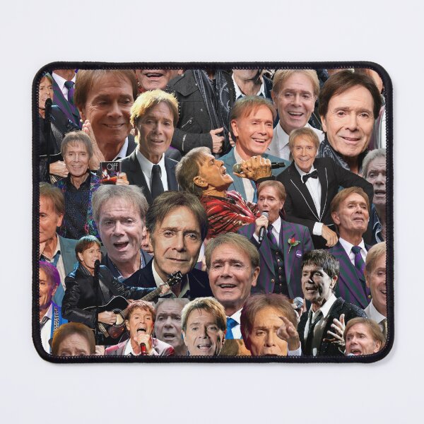 Item preview, Cliff Richard Abstract Collage designed and sold by CollageHeaven.