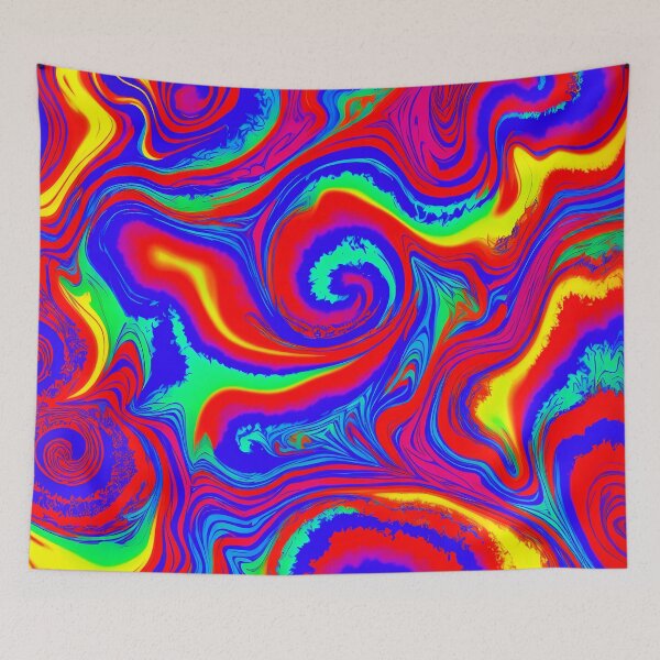 Item preview, Psychedelic Swirls Rainbow Colors - Psychedelic  designed and sold by internlvisions.
