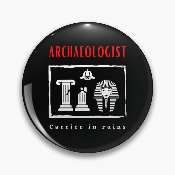 Item preview, Archaeologist Carrier in ruins funny motivational design designed and sold by DigitalMagShop.