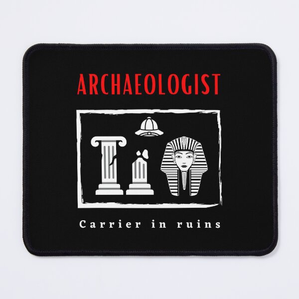 Item preview, Archaeologist Carrier in ruins funny motivational design designed and sold by DigitalMagShop.