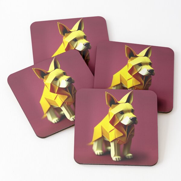 Item preview, Cute Paper Folding Watch-Dog designed and sold by FrescoDesign.