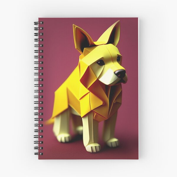 Item preview, Cute Paper Folding Watch-Dog designed and sold by FrescoDesign.