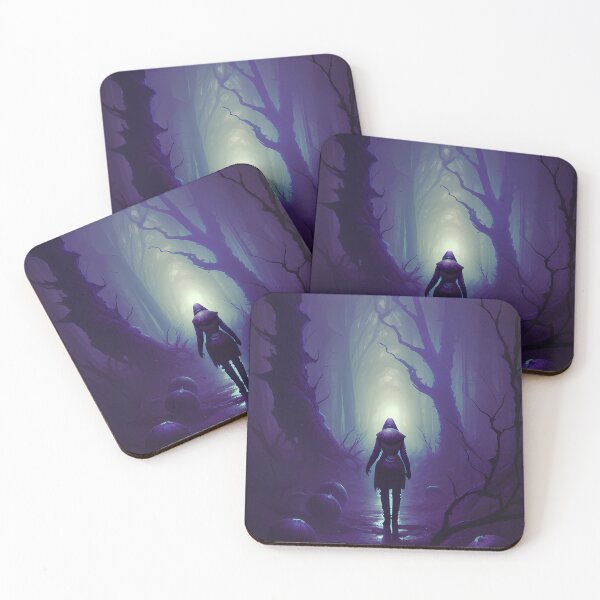 Item preview, Girl and the Purple Forest designed and sold by Screenpaint.