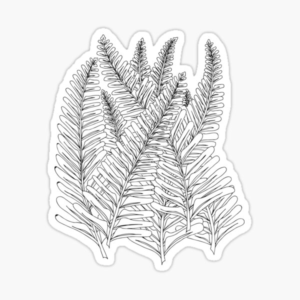 Item preview, Sword Fern designed and sold by Kristine Kisman.