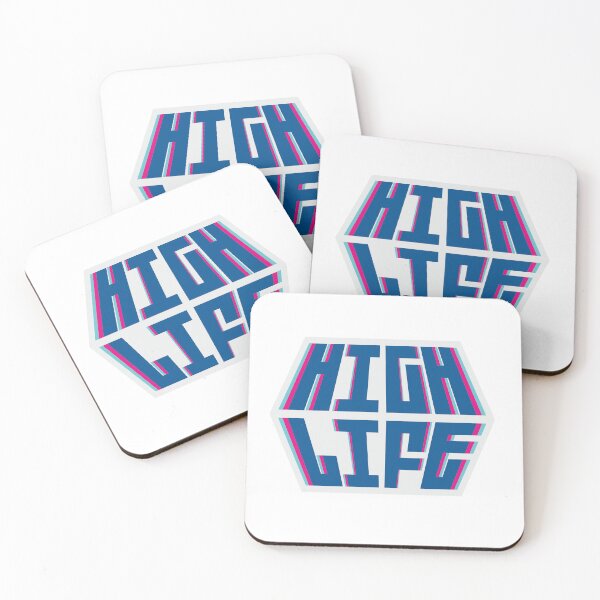 Item preview, High Life - An motivational typography designed and sold by Agni Designs.