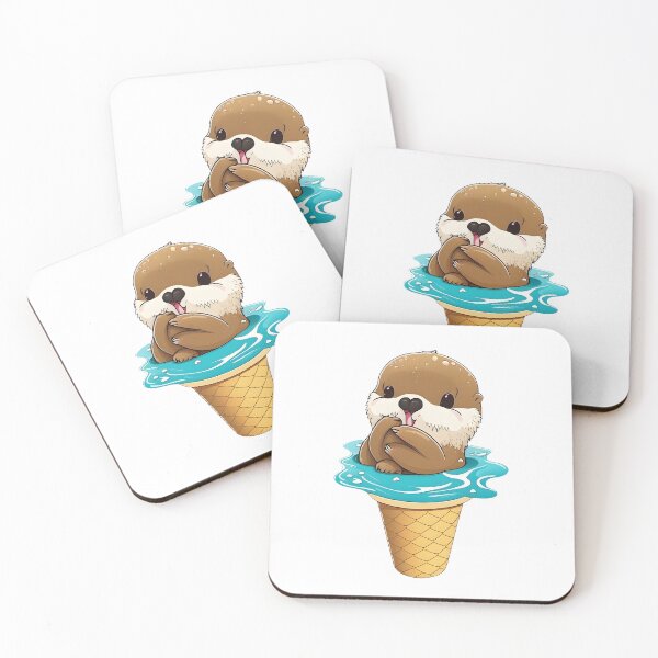 Item preview, Sweet Treats with Otter designed and sold by Sticker-by-Mia.