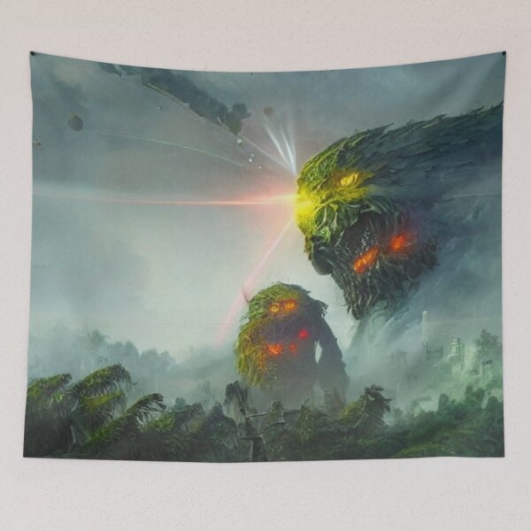 Item preview, Forest Monsters Guarding A Planet designed and sold by Space-Wear.