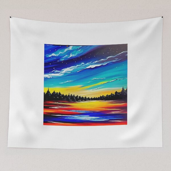 Item preview, The sky's nocturnal symphony designed and sold by Imagyn8.