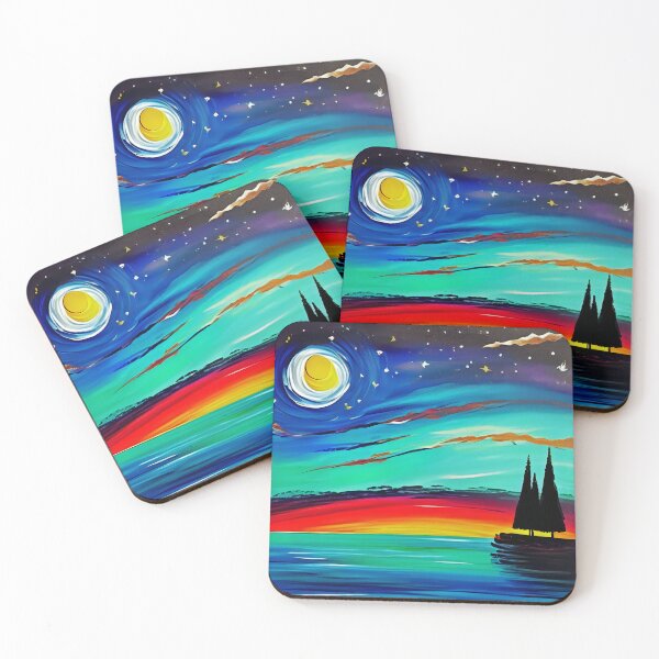 Item preview, Moonlit skies, shining bright designed and sold by Imagyn8.