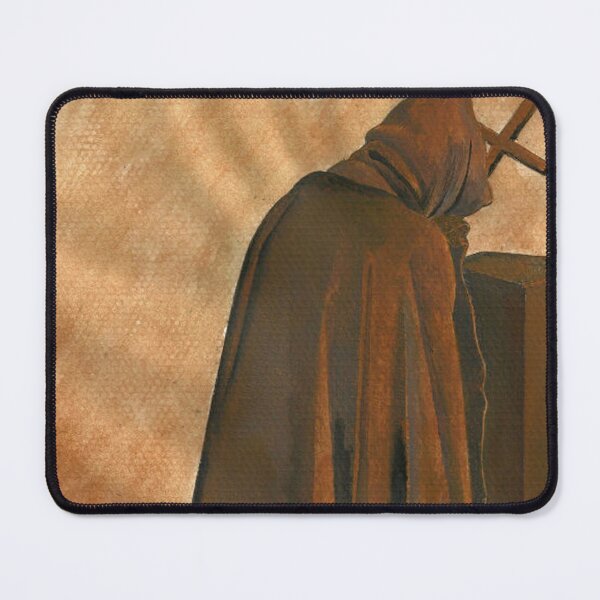 Item preview, Gregorian Monk In Prayer Wearing Hooded Cassock designed and sold by taiche.