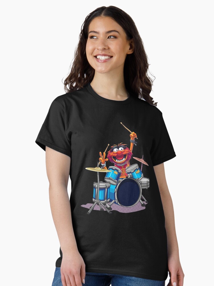 Imagen 2 de 7, Camiseta clásica con la obra Tambor de animales El show de los Muppets, diseñada y vendida por caseydavis96.