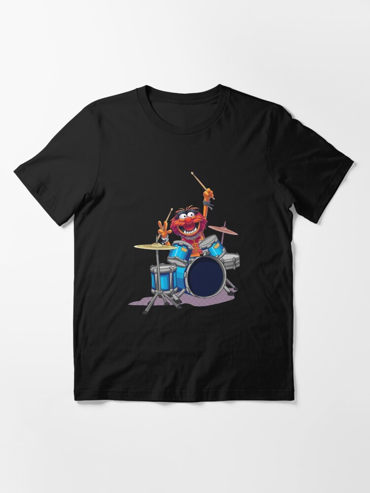 Thumbnail 3 of 7, Essential T-Shirt, Animal Drummer The Muppets Show designed and sold by caseydavis96.
