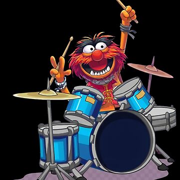 Artwork thumbnail, Animal Drummer The Muppets Show by caseydavis96
