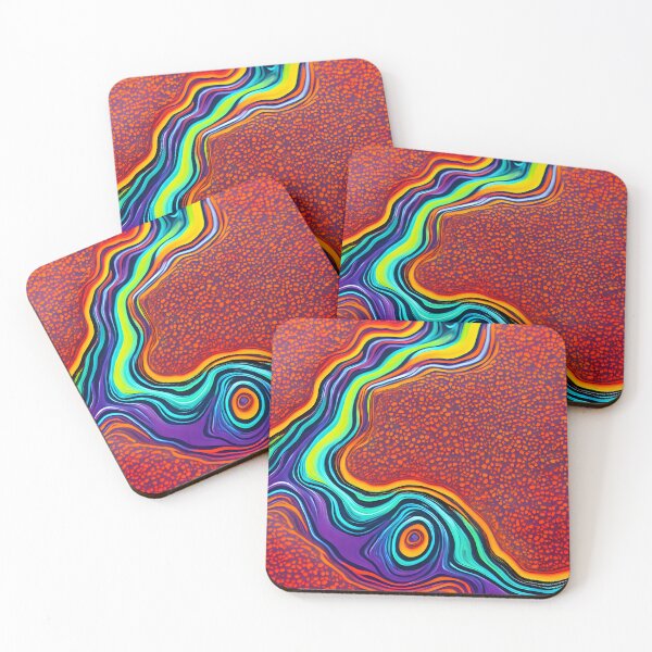 Item preview, Abstract Psychedelic Lava Plasma Rainbow Colors - Psychedelic  designed and sold by internlvisions.