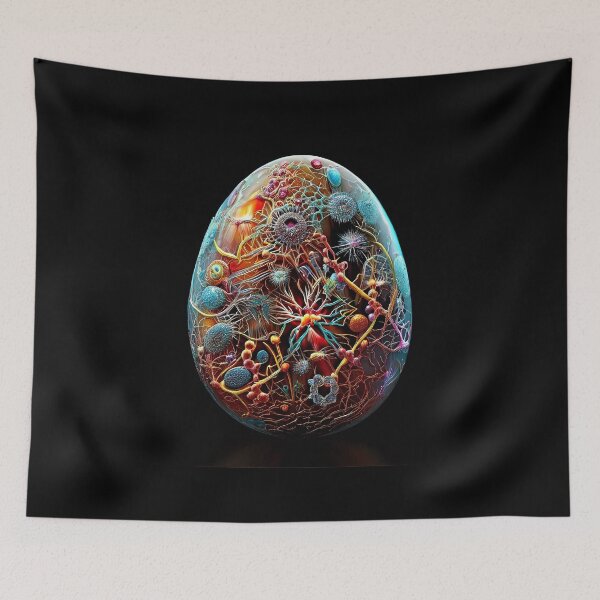 Item preview, Happy Easter: A colorful painted egg for your home designed and sold by Girih.