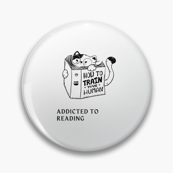 Item preview, "Addicted to Reading" Cute Cat Design designed and sold by RM-Journey.