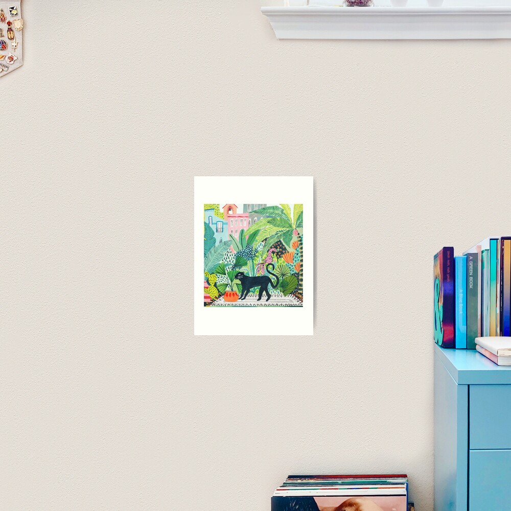 Jungle Panther Art Print