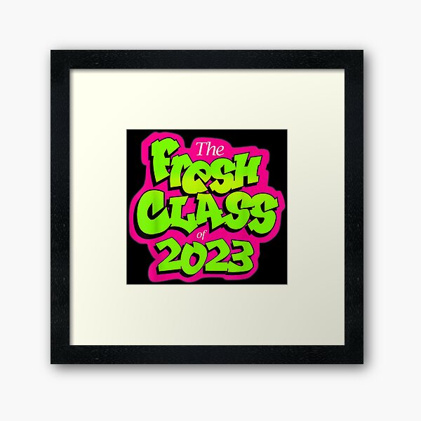 Item preview, Class of 2023, Senior Fresh 90s, Retro TV Style Graduation designed and sold by PalMinShop.