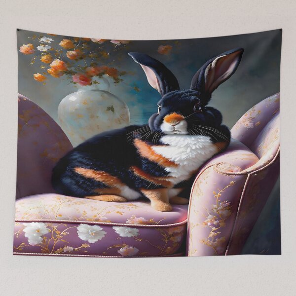 Item preview, Bo Rabbit designed and sold by @adorcharm Modern & Classic AI Art.