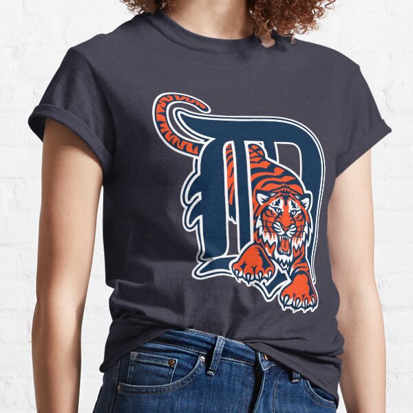 Detroit Tigers Youth Navy Classic Logo T-Shirt