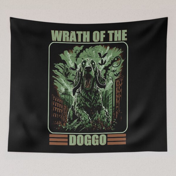 Item preview, Wrath of the doggo designed and sold by SidTastic .