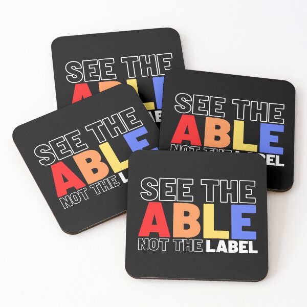 Item preview,  Autism Awareness See The Able Not The Label  designed and sold by SunfullyYours.