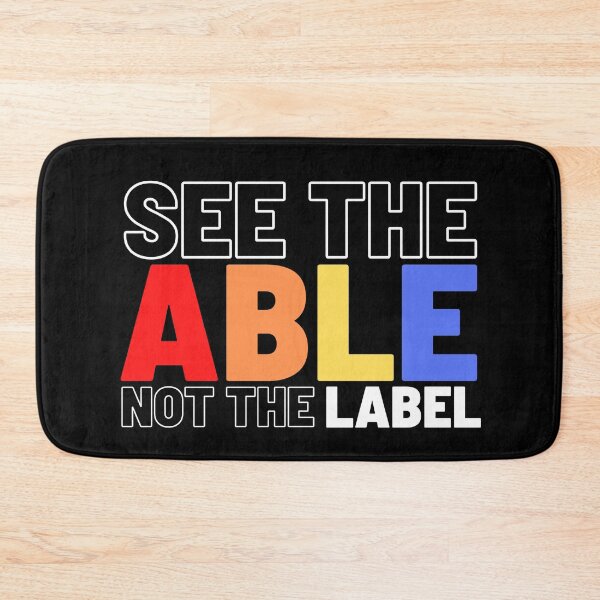 Item preview,  Autism Awareness See The Able Not The Label  designed and sold by SunfullyYours.