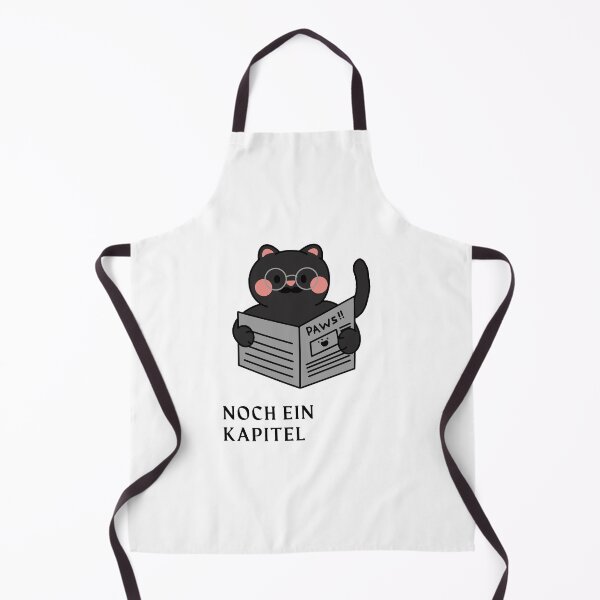Item preview, "Noch ein Kapitel" Reading Cat Design designed and sold by RM-Journey.